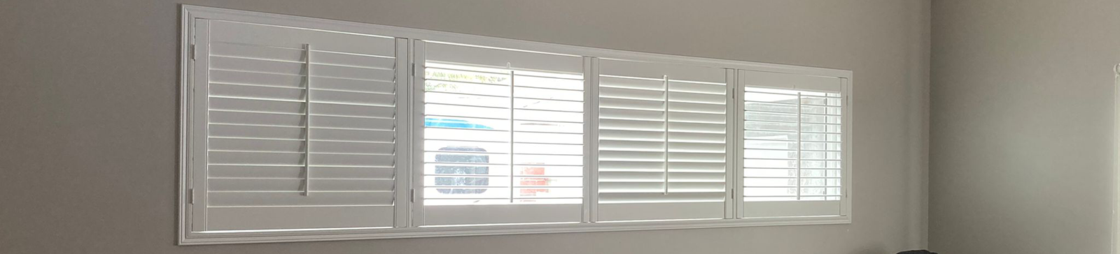 Plantation Shutters for Family Room in Orinda